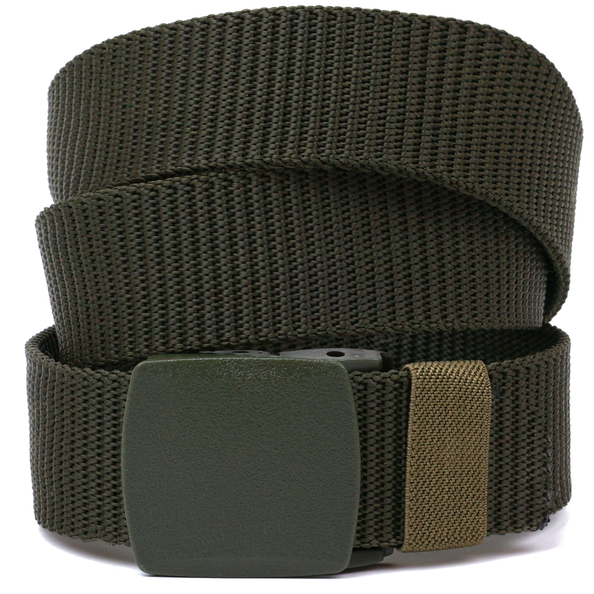 Зручний текстильний чоловічий ремень Vintage Зелений