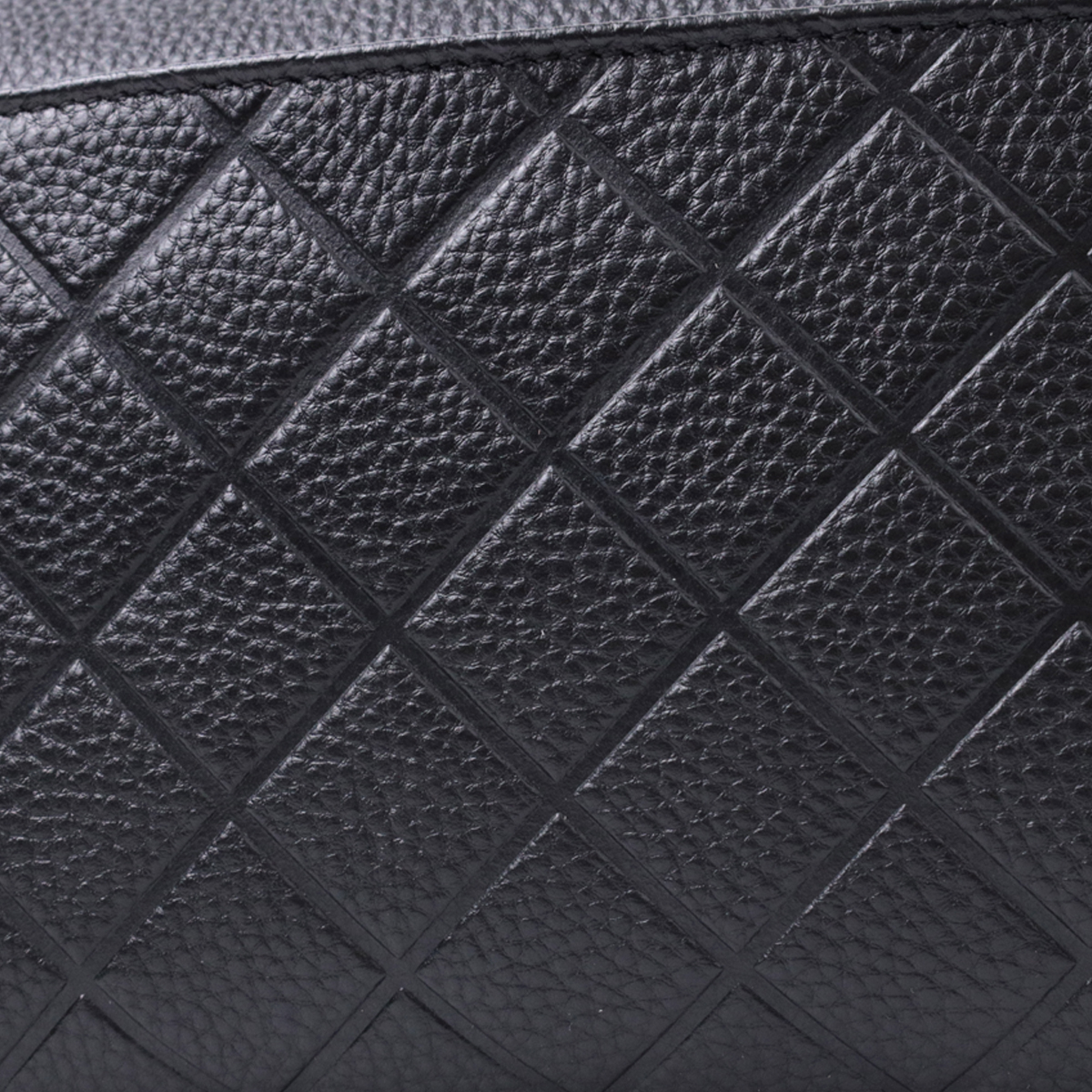 Елегантна сумка для жінок на три відділення з натуральної шкіри Vintage Чорний