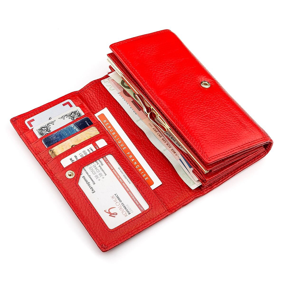 Гаманець жіночий Boston (SB) яскравий Червоний