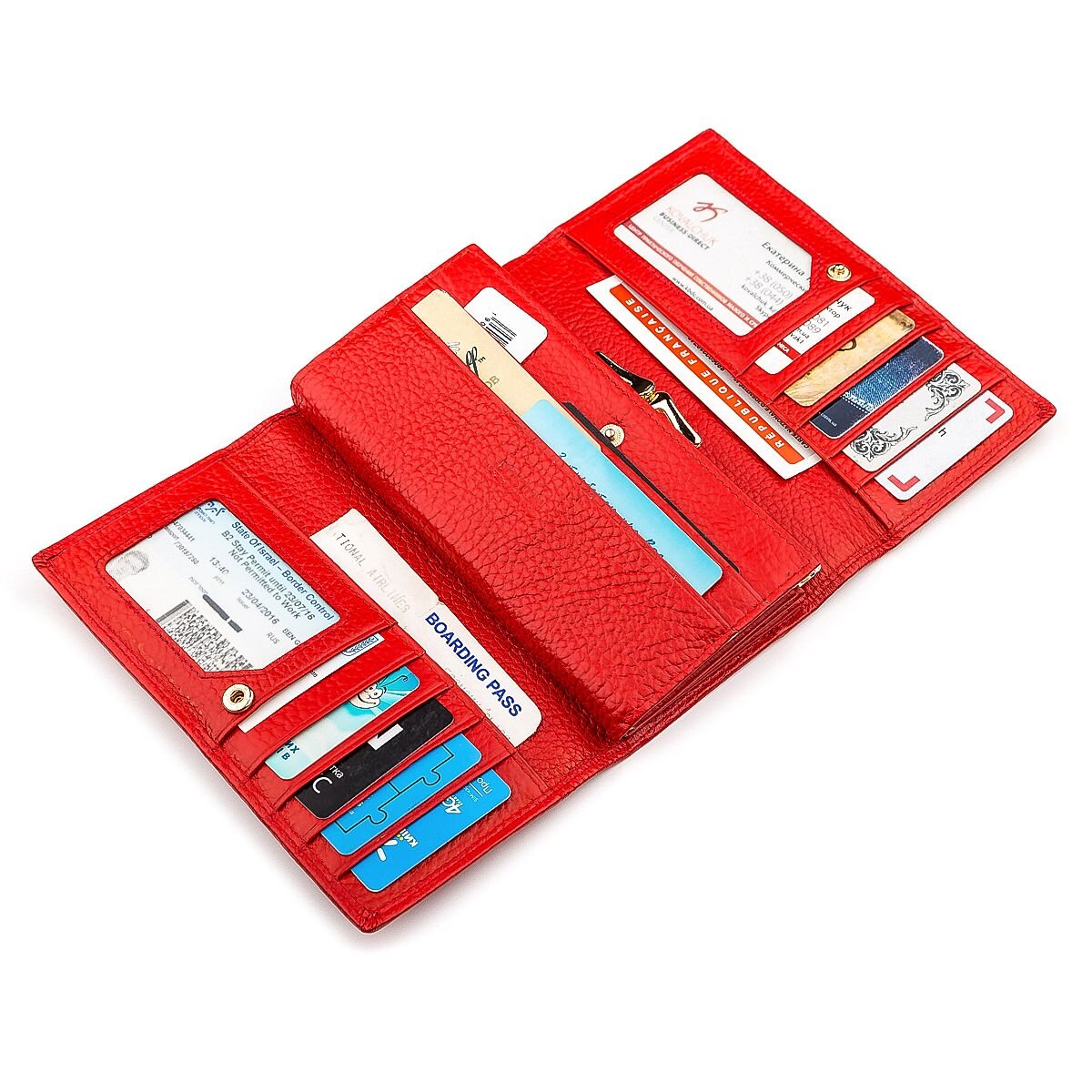 Гаманець жіночий Boston (SB) яскравий Червоний