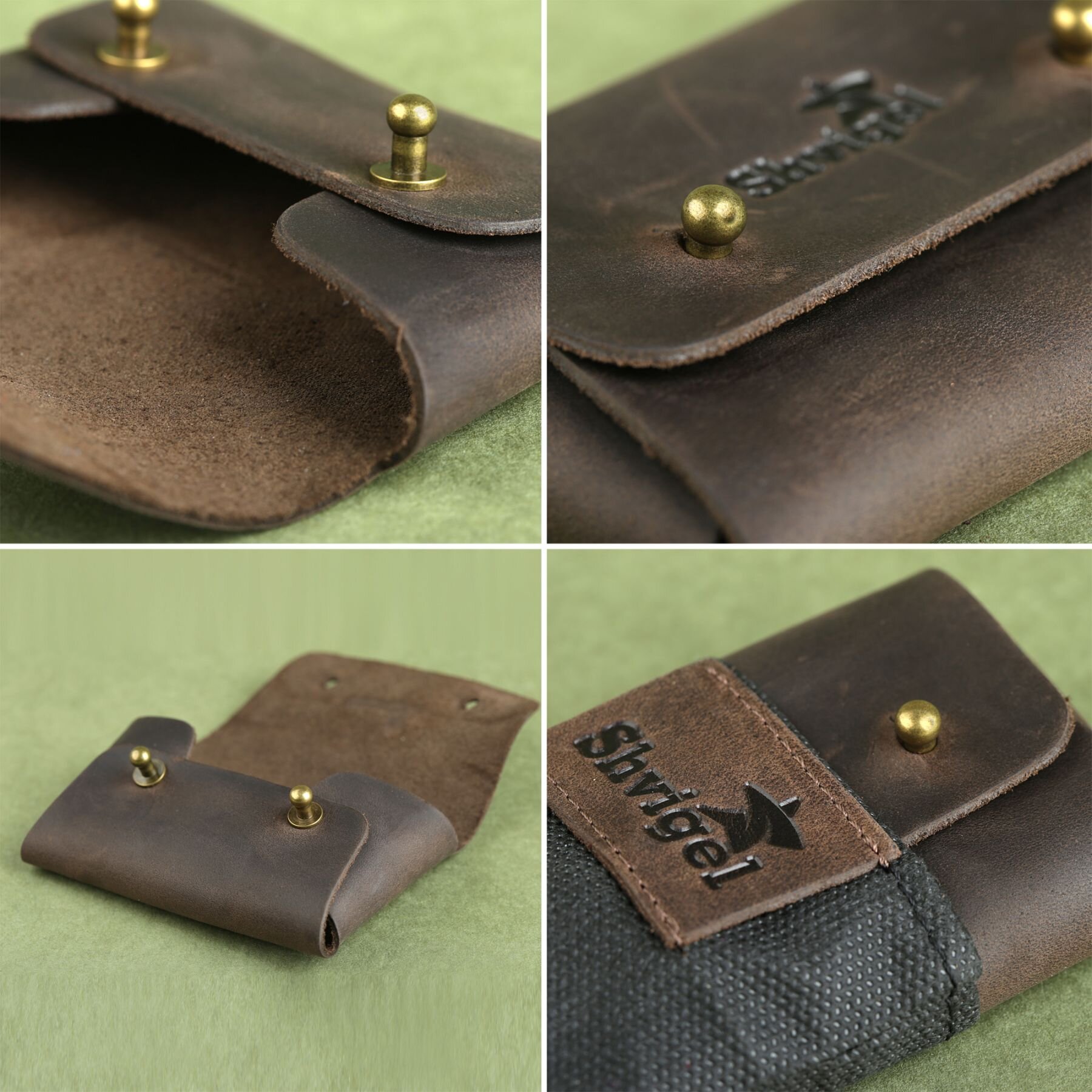 Візитниця SHVIGEL Коричнева