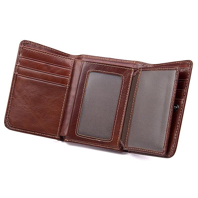 Гаманець чоловічий шкіряний Vintage Коричневий