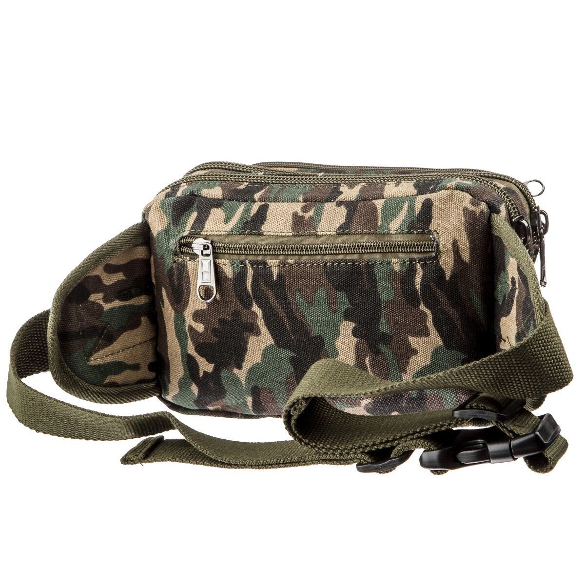 Бананка текстильна на пояс Vintage Мілітарі