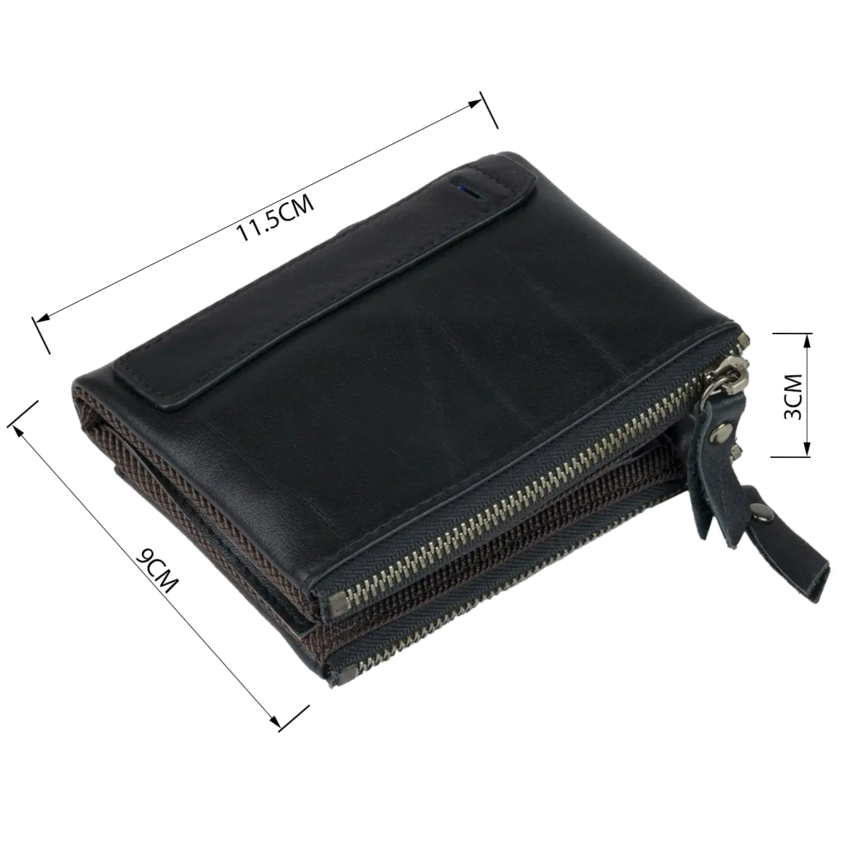 Гаманець унісекс Vintage Чорний