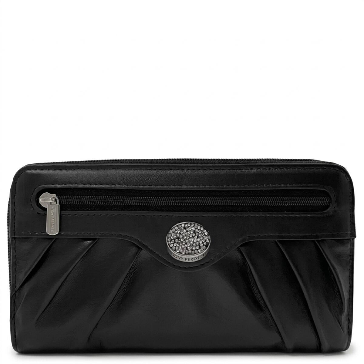 Женский кошелек Tony Perotti Swarovski nero () Черный
