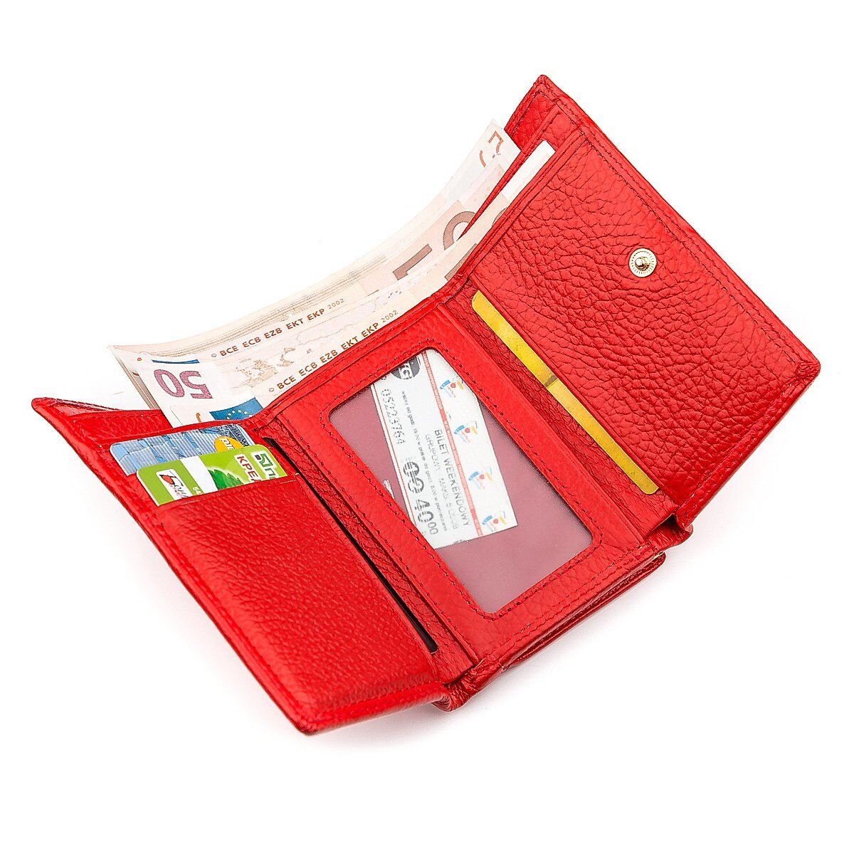 Гаманець жіночий Boston (SB) невеликий Червоний