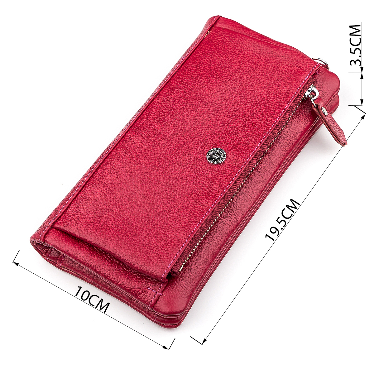 Кошелек женский Boston (B) кожа Бордовый