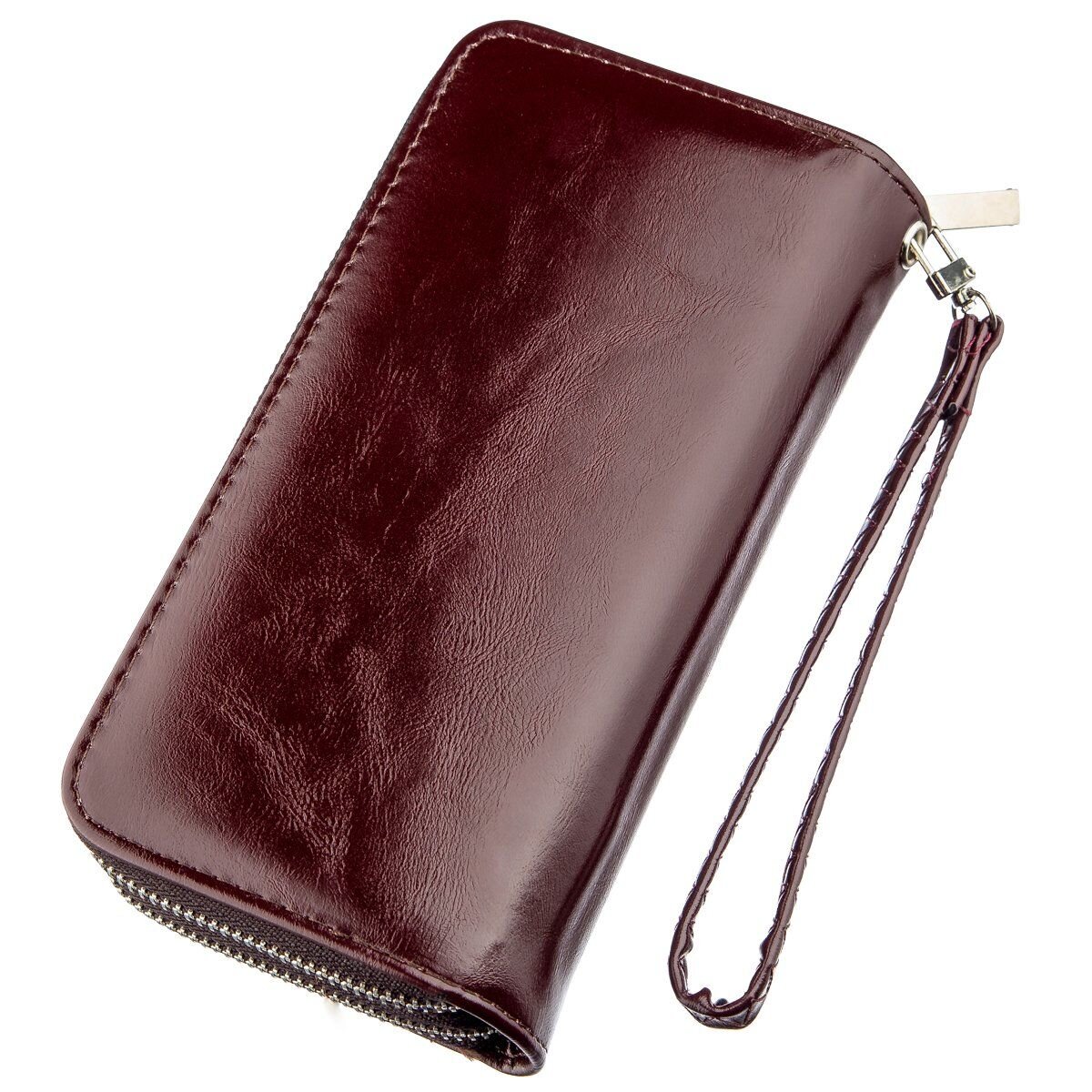 Гаманець жіночий з екошкіри KIVI Коричневий