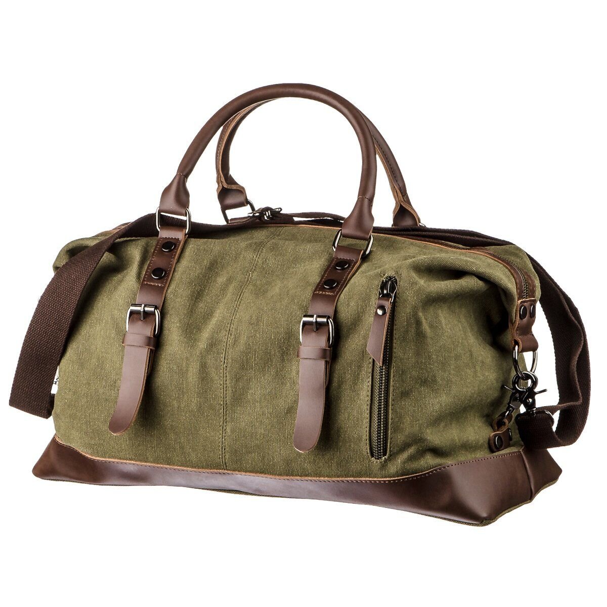 Дорожня сумка текстильна Vintage Зелена