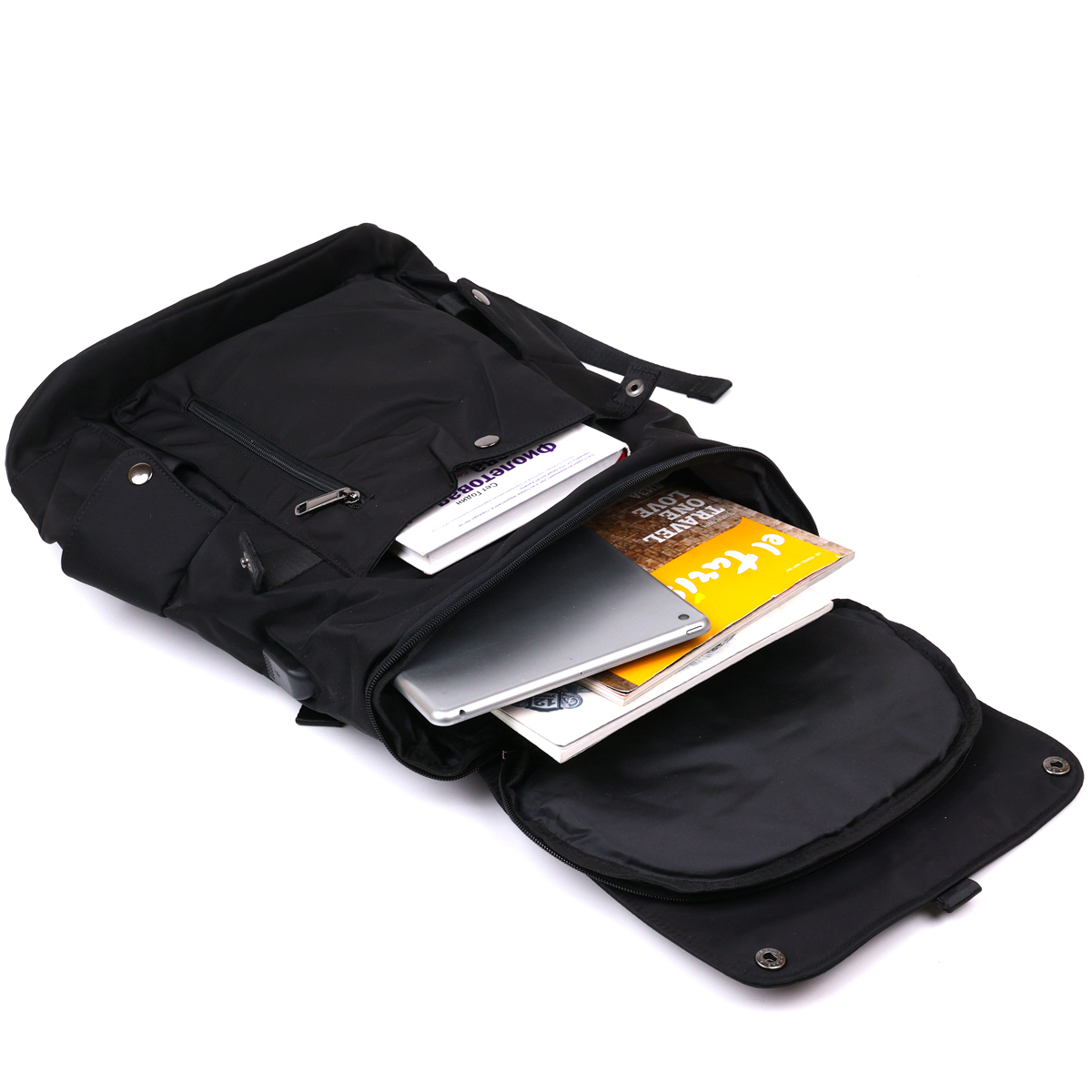 Чоловічий рюкзак з текстилю Vintage Чорний