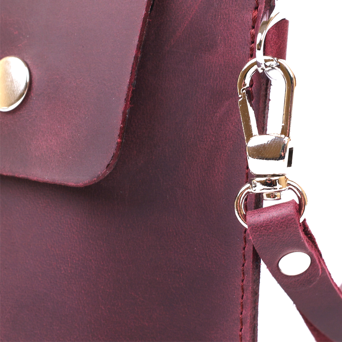 Вінтажна жіноча тревел-косметичка Shvigel Бордовий