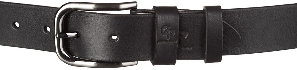 Ремень мужской GRANDE PELLE кожа Черный