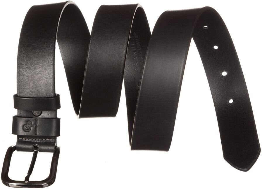 Ремень мужской GRANDE PELLE кожа Черный